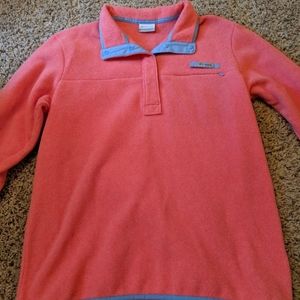 Pink Columbia pull over size XL